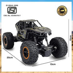 Remote Control Rock Crawler: High-Speed Rechargeable 4WD Monster Racing Car