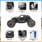 Remote Control Rock Crawler: High-Speed Rechargeable 4WD Monster Racing Car