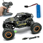 Remote Control Rock Crawler: High-Speed Rechargeable 4WD Monster Racing Car