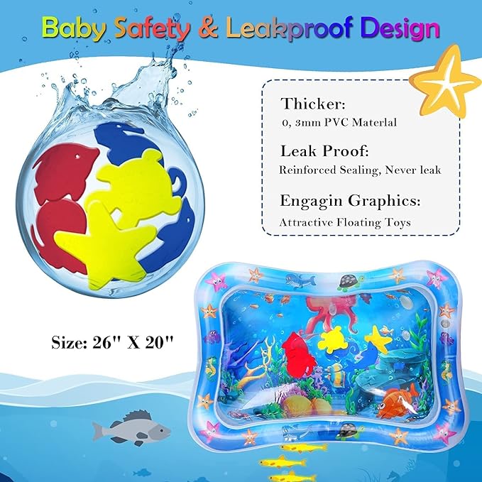 Splash & Learn™ Water Play Mat for Infants and Toddlers