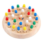 Wishluck's Wooden Memory Match Stick Chess