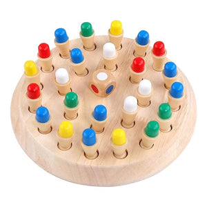 Wishluck's Wooden Memory Match Stick Chess