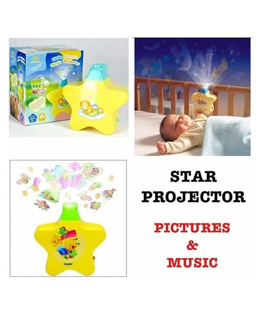 Star Projector with Light and Music For Kids