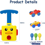 Monster Balloon Launcher Car Toy: Inflatable Air Pump