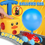 Monster Balloon Launcher Car Toy: Inflatable Air Pump