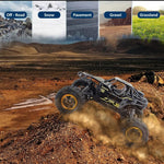 Remote Control Rock Crawler: High-Speed Rechargeable 4WD Monster Racing Car