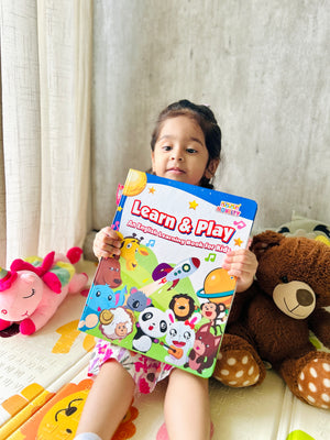 Wishluck's Learn & Play Interactive Sound Book for Kids (5% Off on your First Order)