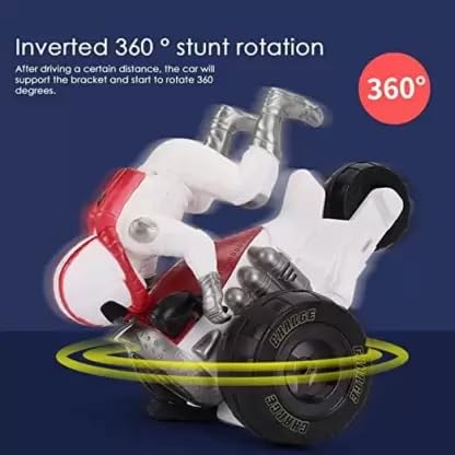 360° Rotating Stunt Spin Motorcycle