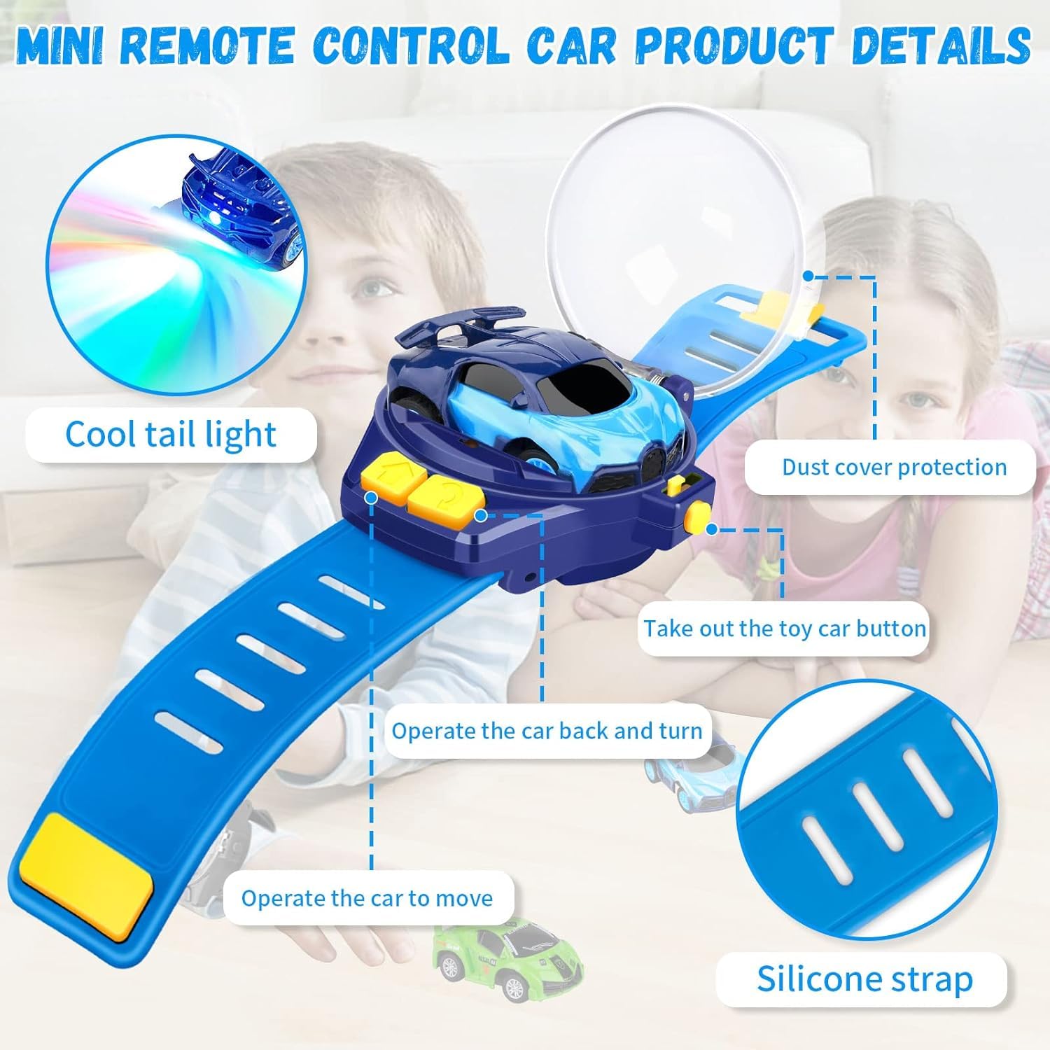 Mini Watch Remote Control Car Toys