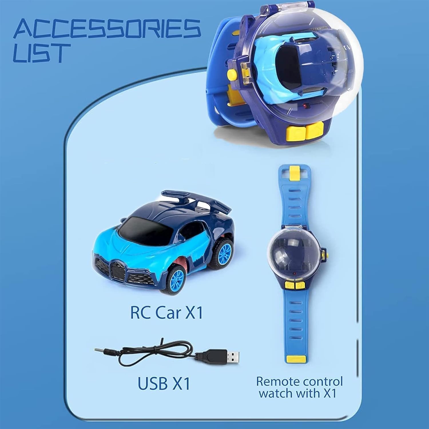 Mini Watch Remote Control Car Toys