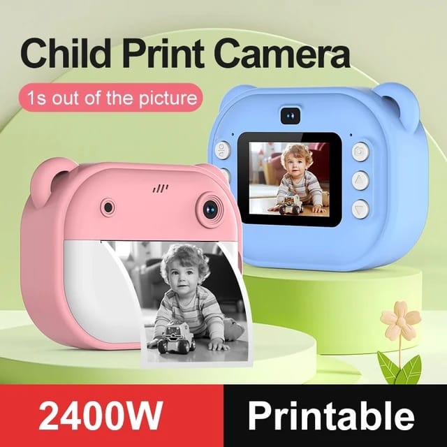 Wishluck's Instant Digital Camera for Kids