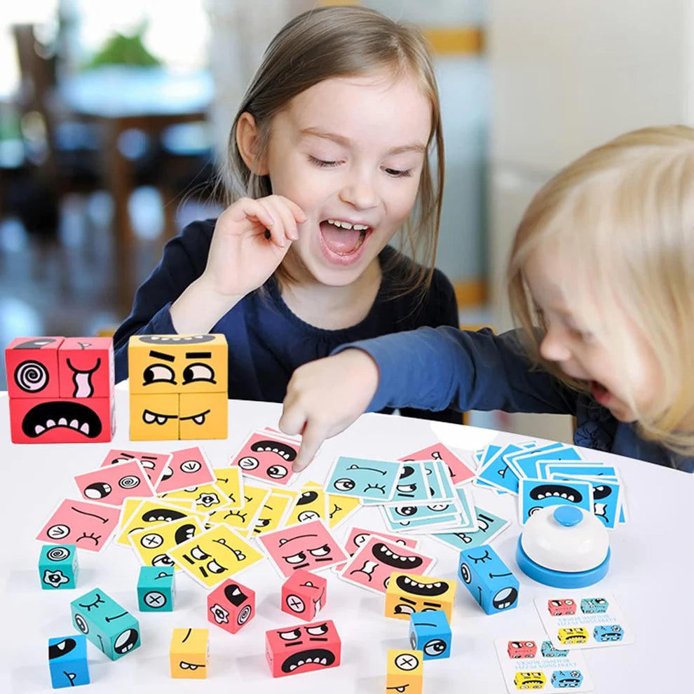 Wishluck's Emoji Cube Face Change  Game for Kids