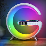 G INTELLIGENT LAMP WITH SPEAKER, CLOCK AND CHARGER