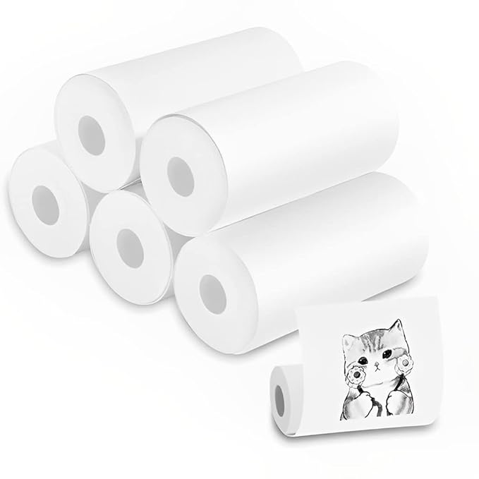 Wishluck's Mini Thermal Printing Stickers Roll