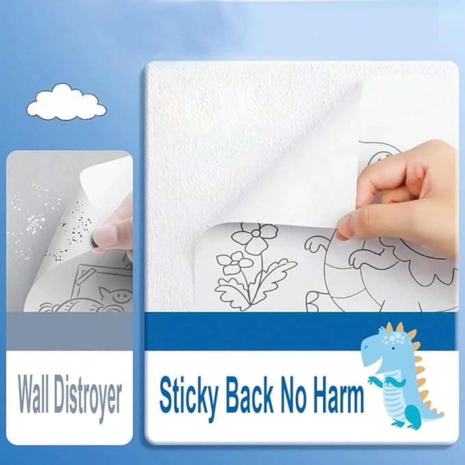 Wishluck's Reusable Drawing Sheet For Kids