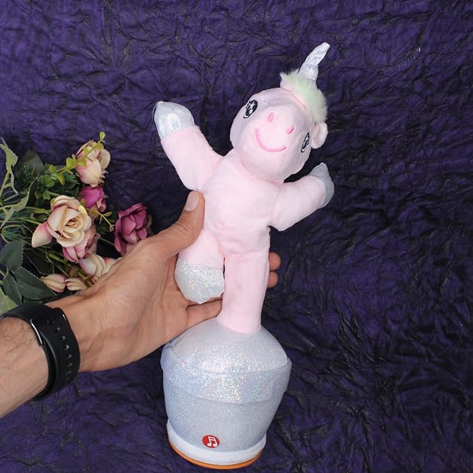 Dancing and Talking Unicorn Plush Toy