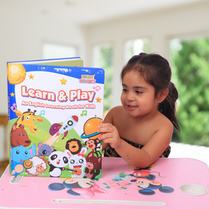 Wishluck's Learn & Play Interactive Sound Book for Kids (5% Off on your First Order)